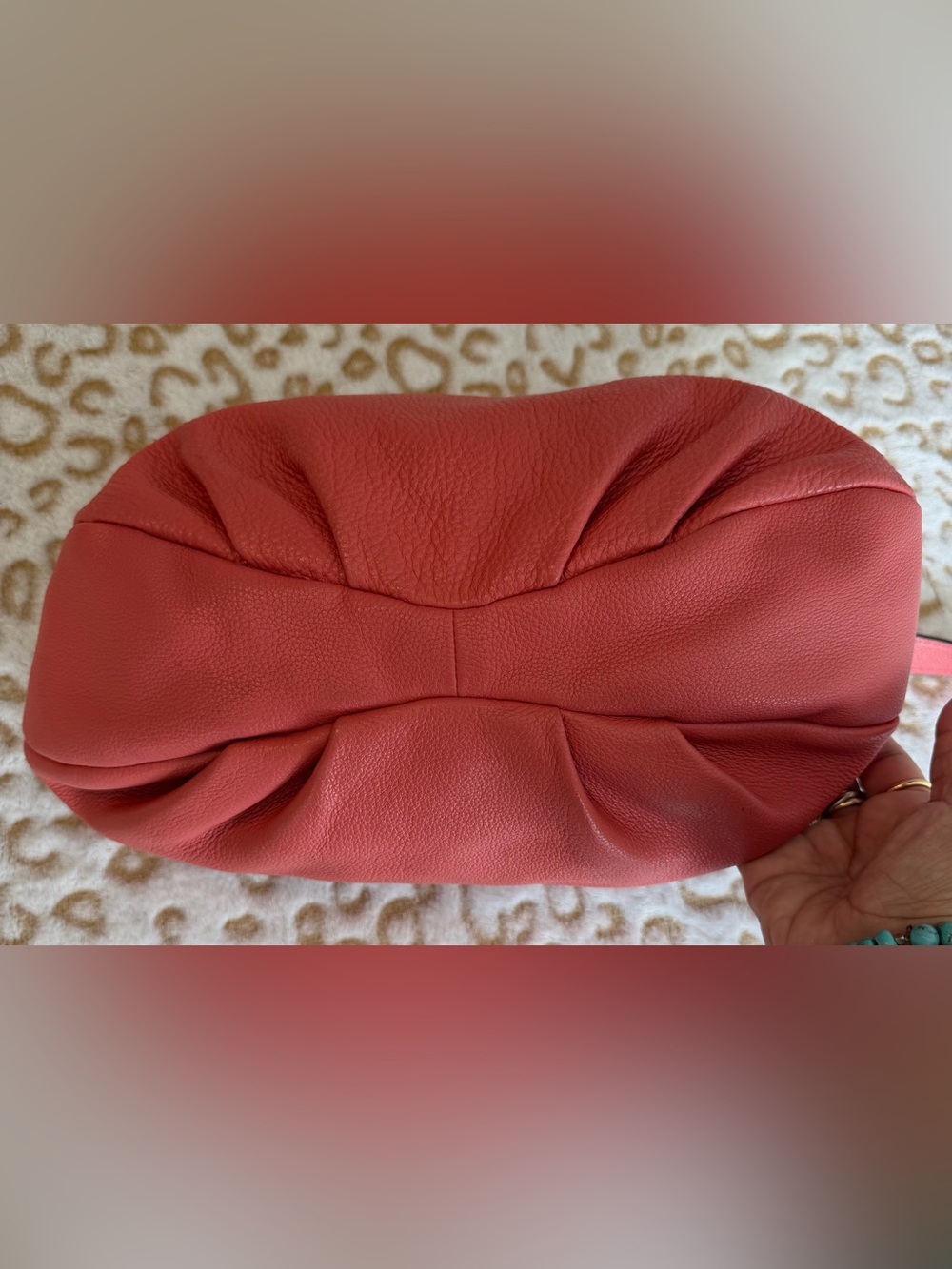Marc Jacobs Dusty Pink Natasha Fold Over 
Crossbody Bag With Adjustable Strap - Picture 10 of 12